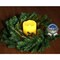 Canadian Pine Wreath with 120 Lifelike Green Tips | 12" Wide | Indoor/Outdoor Use | Holiday Xmas Accents | Christmas Wreaths | Home & Office Decor